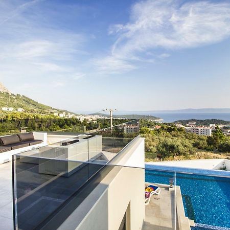 Luxury Villa High Hopes With Pool Makarska Bagian luar foto