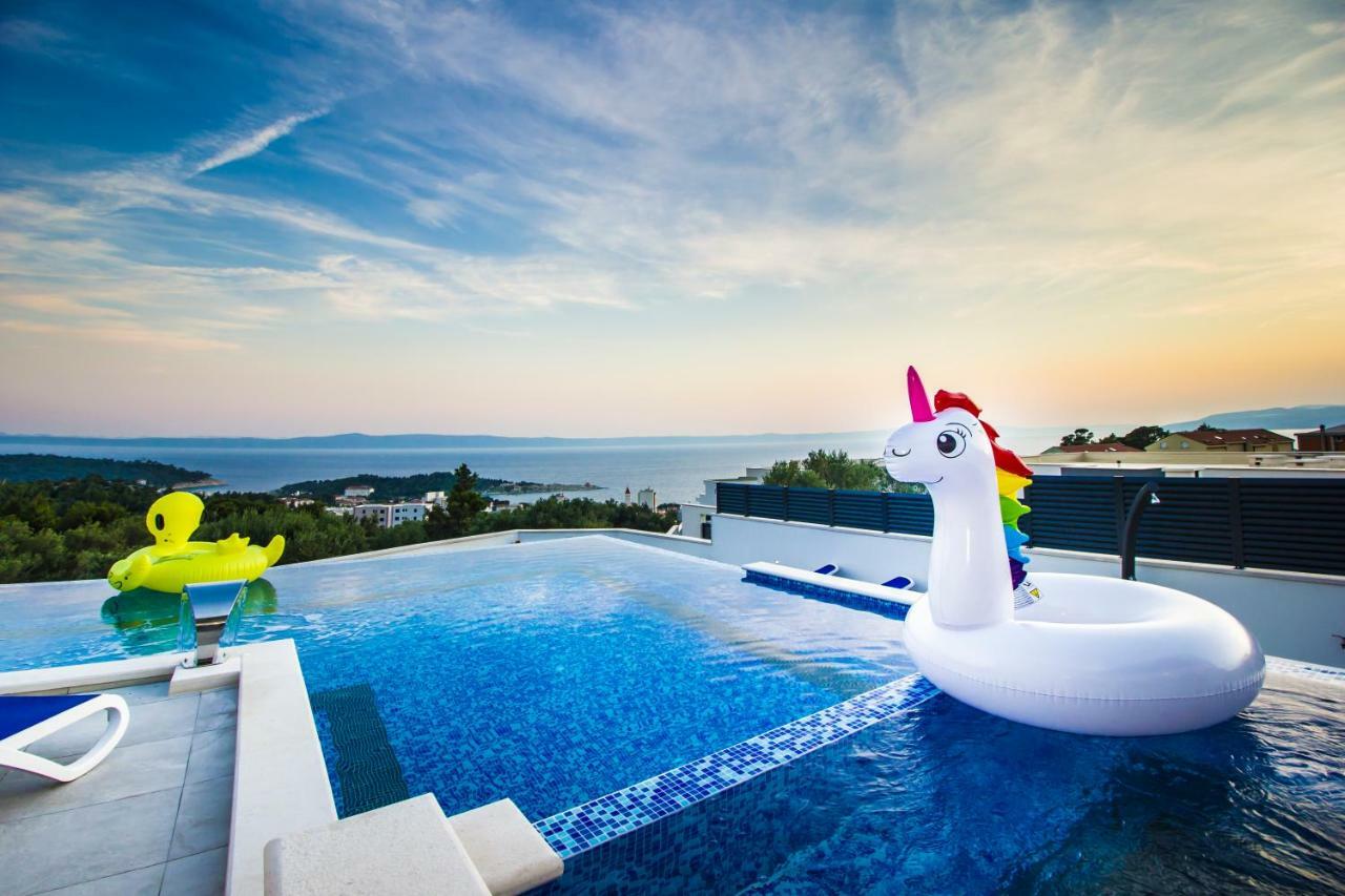 Villa Lacus Makarska Bagian luar foto